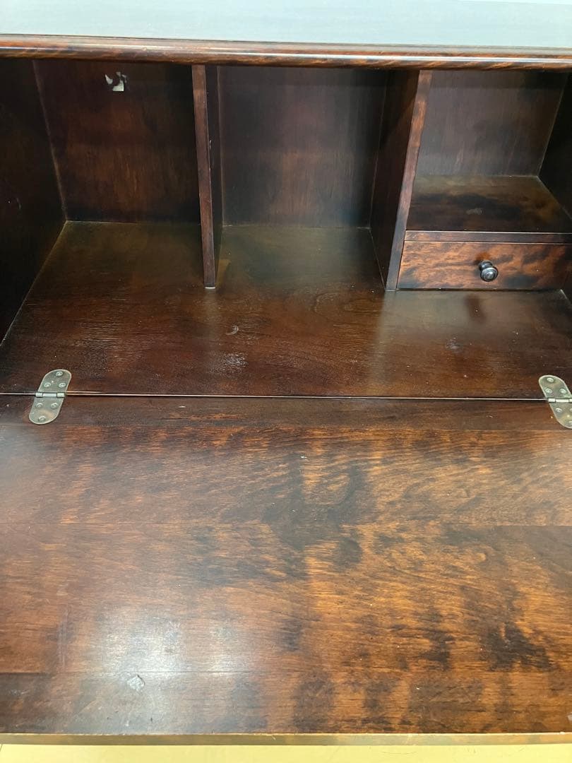 神居民芸　ライティングビューロー　デスク　ライティングデスク　樺