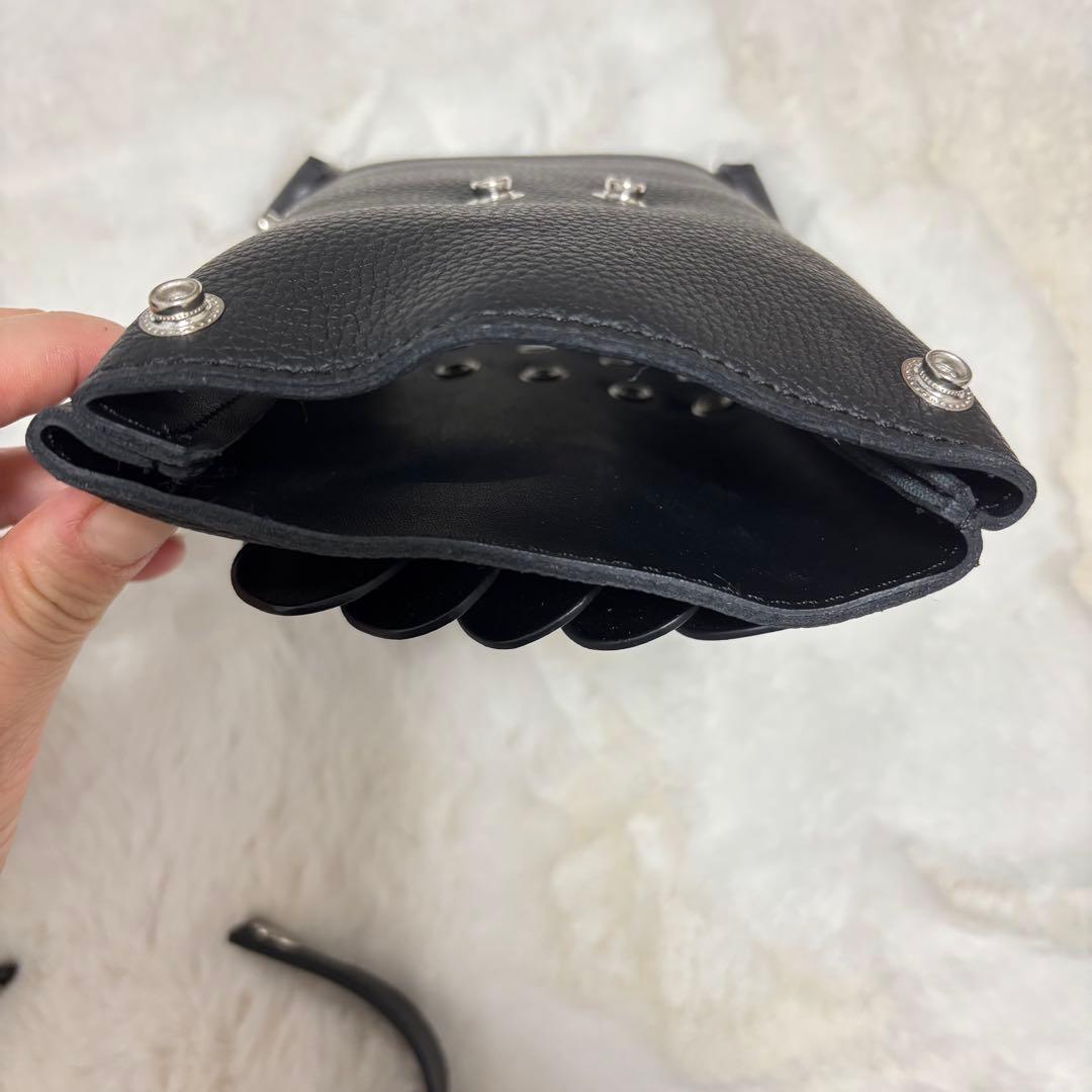 DEEDS ヴェネチア　PUレザー ブラック シザーケース/トリマー