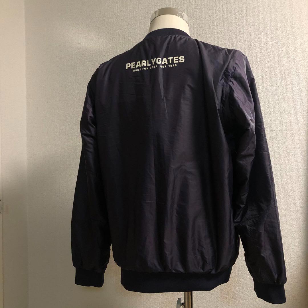 パーリーゲイツ★リバーシブル 中綿 2way ジャケット パープル サイズ5