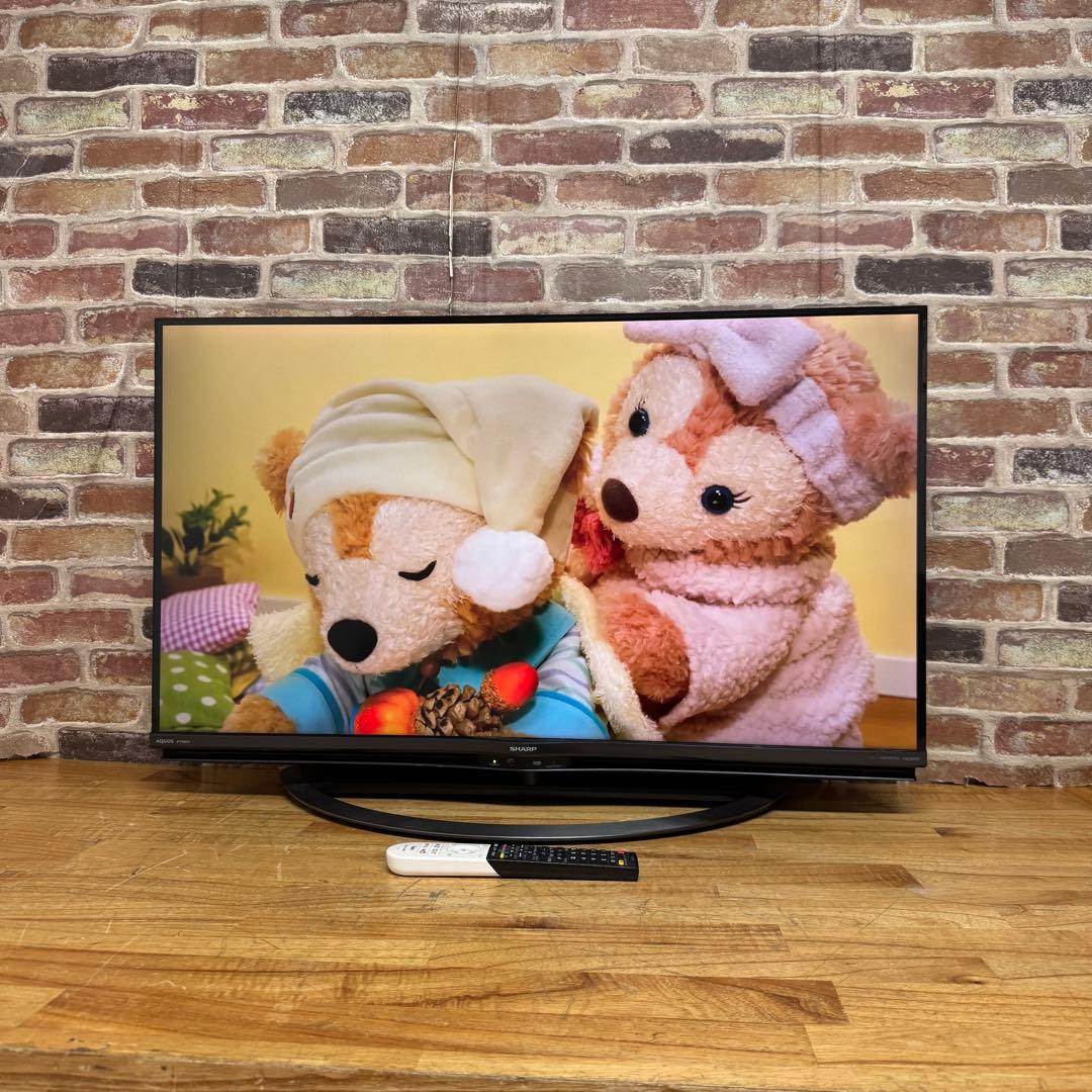 シャープ 40V型 4K液晶テレビ AQUOS 4T-C40AJ1 動画アプリ○