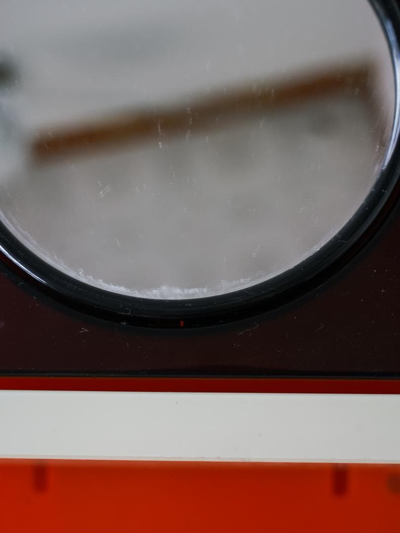 60-70's ミラー付 ウォールシェルフ/棚 スペースエイジ レトロポップ