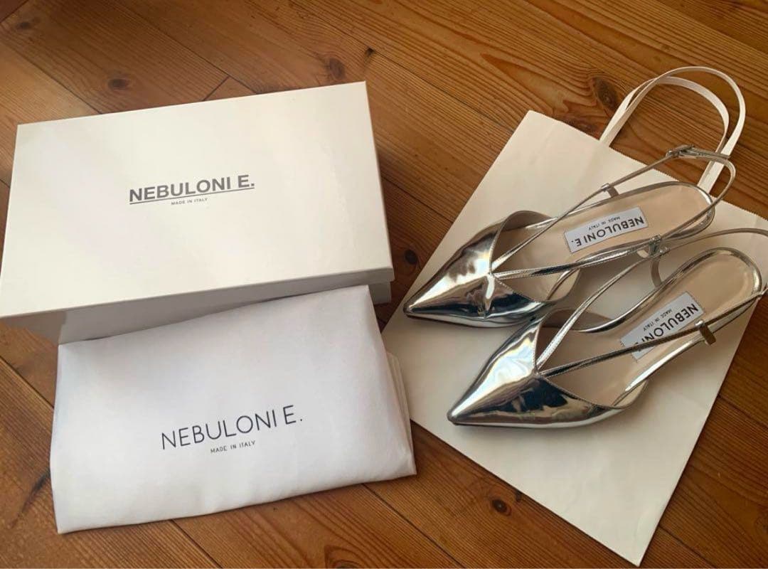 NEBULONIE パテントヒールパンプス 25cm ネブローニ 最終値下げ