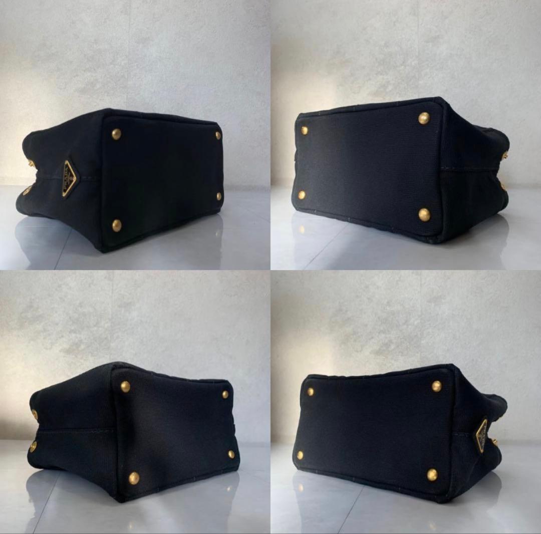 プラダ カナパ PRADA 2way ショルダー 1BG439 S ブラック