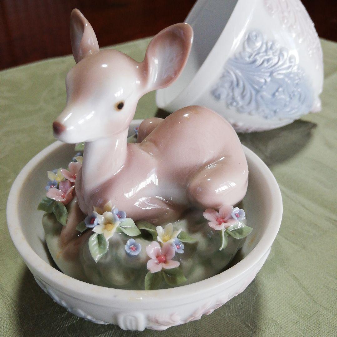希少✨️LLADRO リヤドロ エッグコレクション 小鹿 バンビ フィギュリン