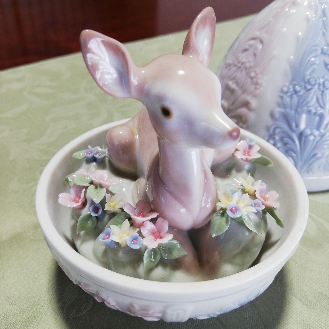 希少✨️LLADRO リヤドロ エッグコレクション 小鹿 バンビ フィギュリン