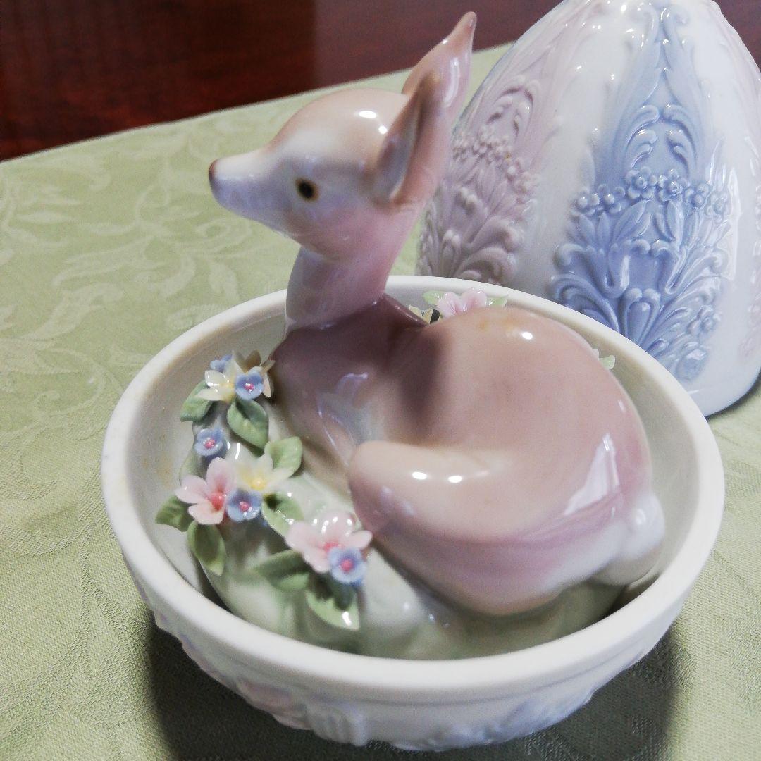 希少✨️LLADRO リヤドロ エッグコレクション 小鹿 バンビ フィギュリン
