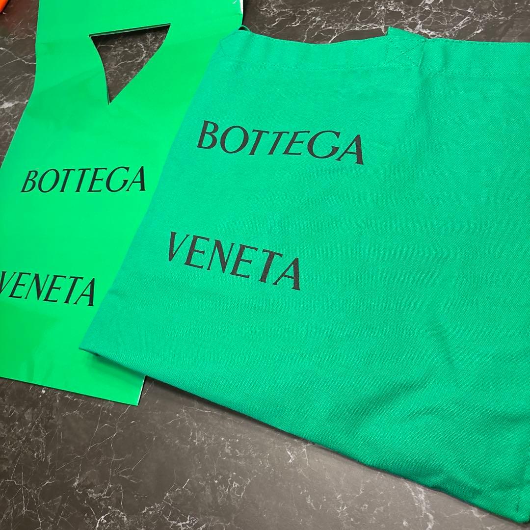 Bottega Veneta エコバッグ グリーン　ノベルティ