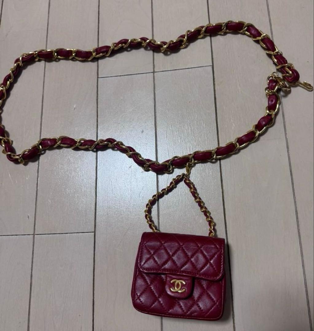 CHANEL マトラッセウエストポーチ