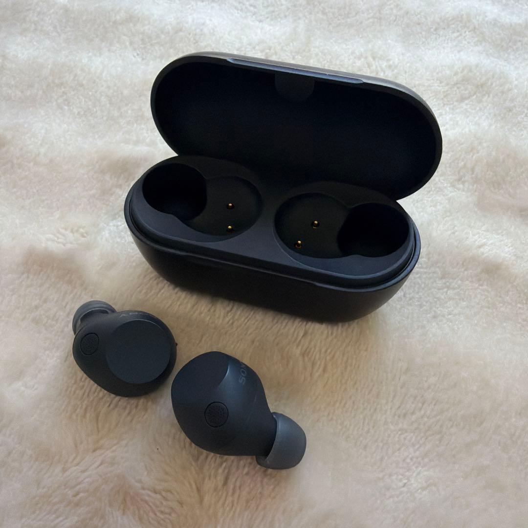SONY WF-C710N ワイヤレスイヤホン ブラック | 美品 箱・付属品有