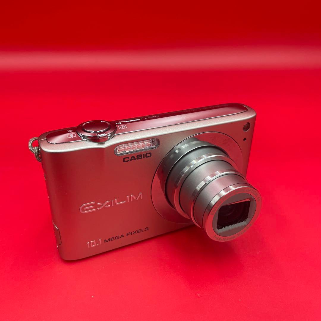 【美品・付属品完備】CASIO EXILIM EX-Z100 シルバー デジカメ