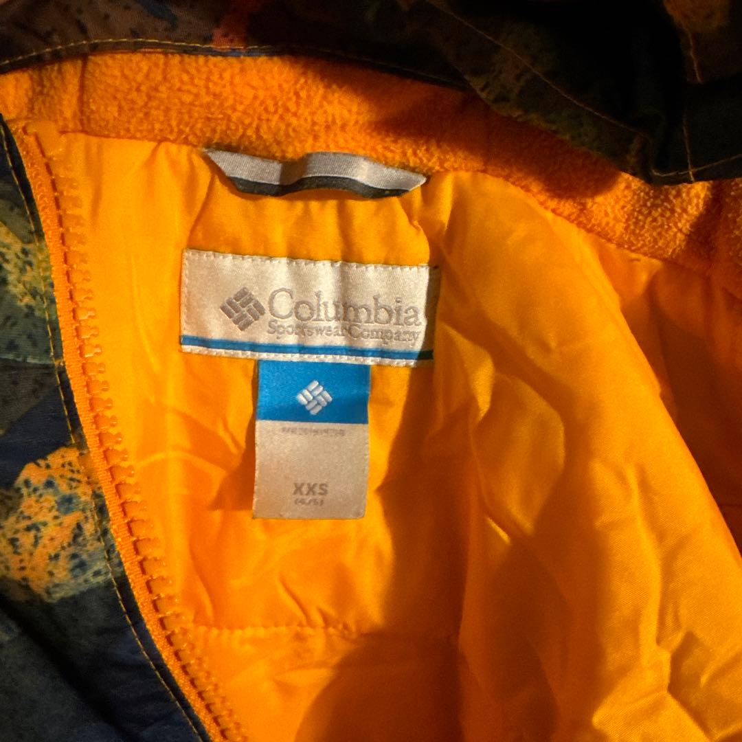 Columbia 子供用 スキーウェア カモフラージュ