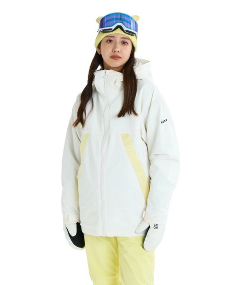 ROXY SLOPE JK スノーボードジャケット Lサイズ ホワイト