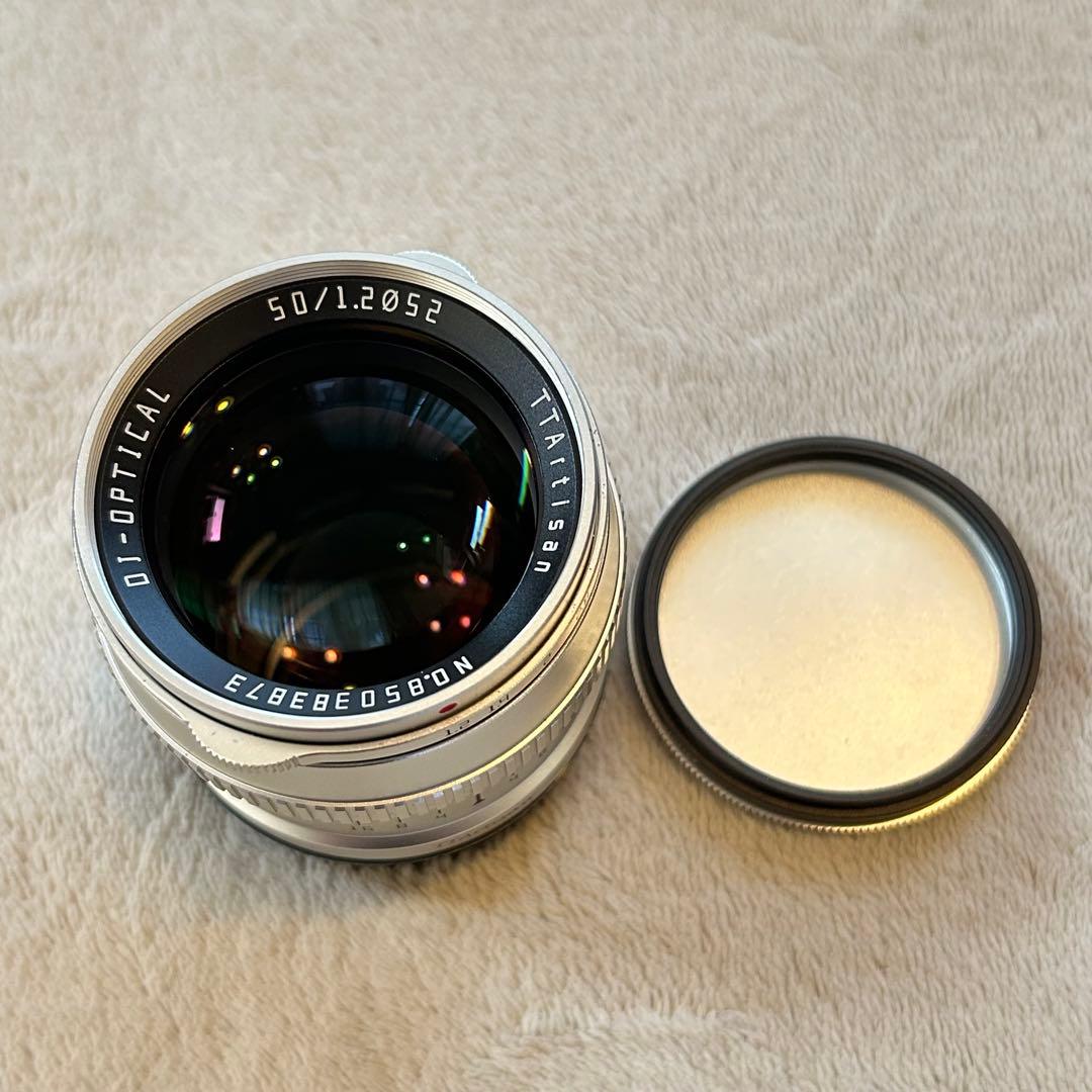 カメラレンズTTArtisan50mm f/1.2