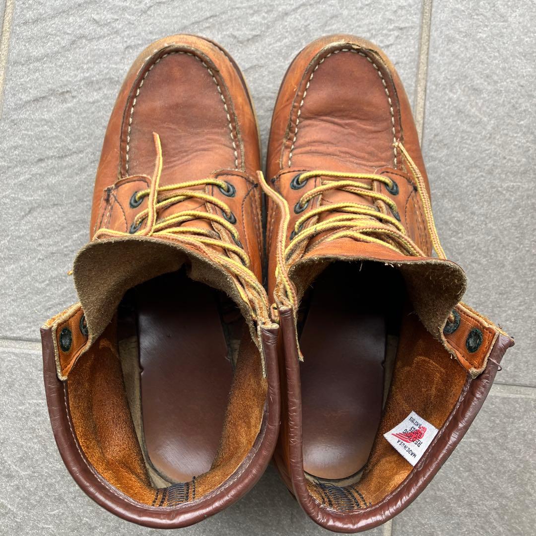 ブラウンレザー ハイカットブーツ