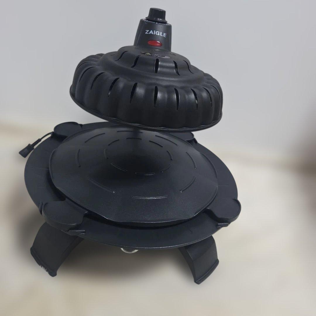 ZAIGLE ザイグルハンサムSJ-100 【煙の出ない調理器具】　収納袋付き