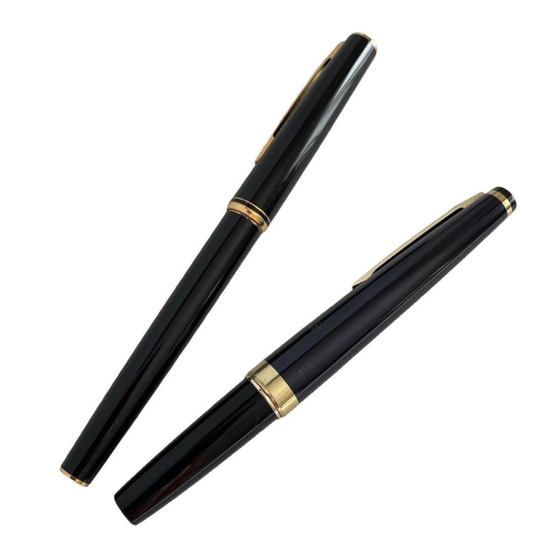 PILOT パイロット 万年筆 Blite ブライト 黒 ビジネス 2本 文房具