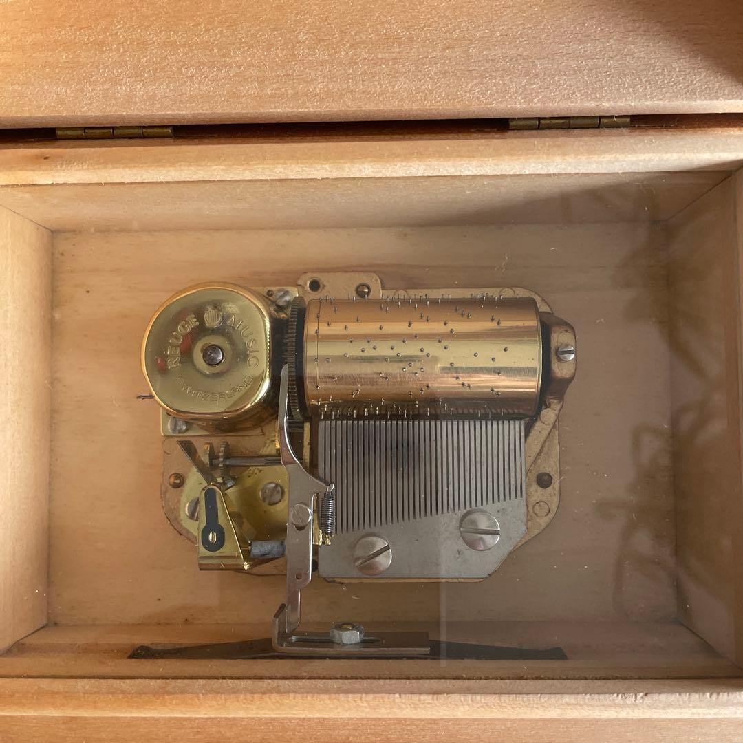 希少限定品　リュージュ社製　オルゴール 36弁　ます（Die Forelle）