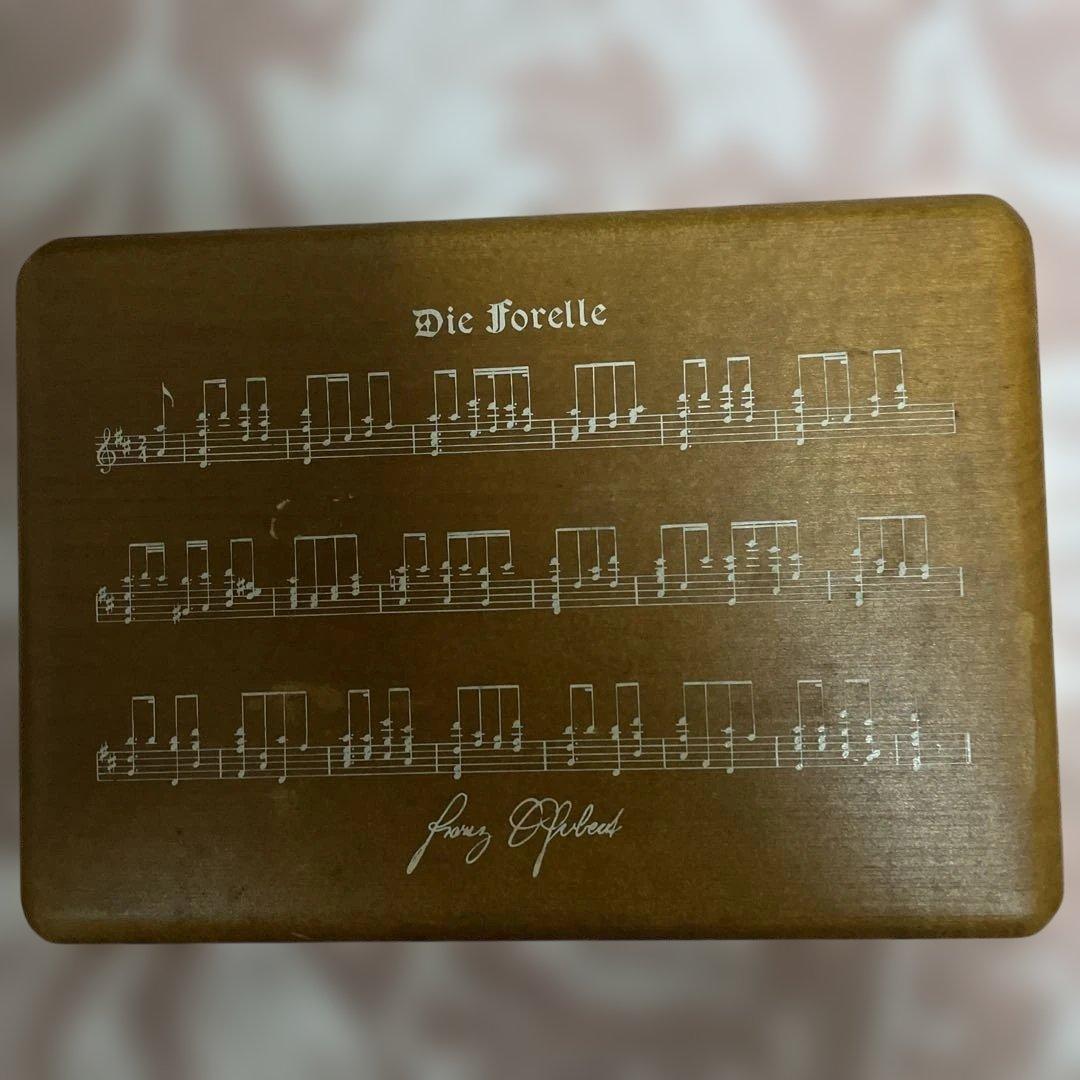 希少限定品　リュージュ社製　オルゴール 36弁　ます（Die Forelle）