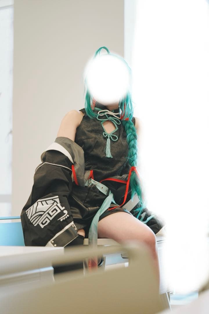 【雪見だいふく出品】にじさんじ 緑仙 チャイナストリート コス 中華風