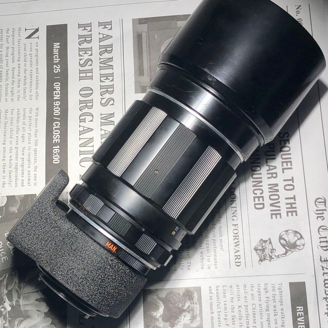 三脚座付き m42 SMC TAKUMAR 300mm f4