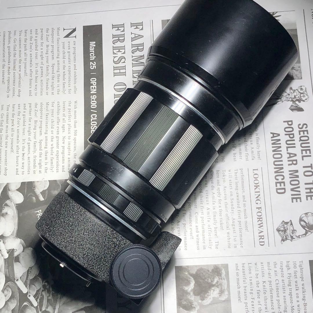 三脚座付き m42 SMC TAKUMAR 300mm f4