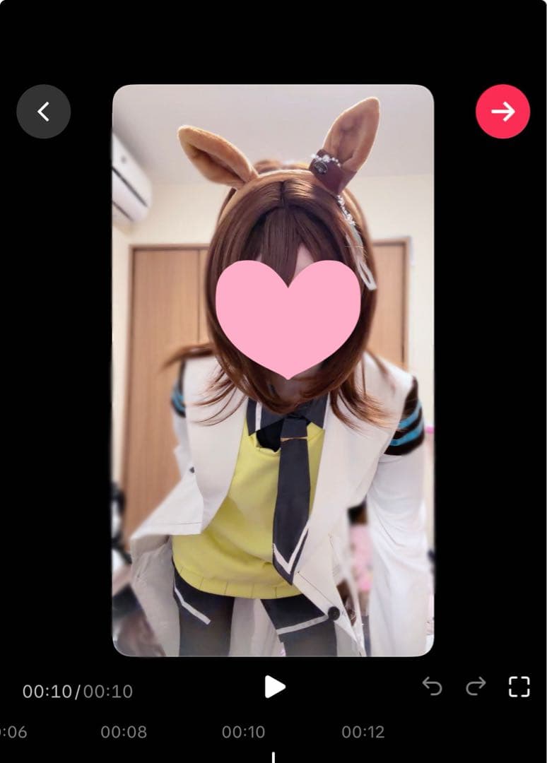 ウマ娘　アグネスタキオン　コスプレ衣装