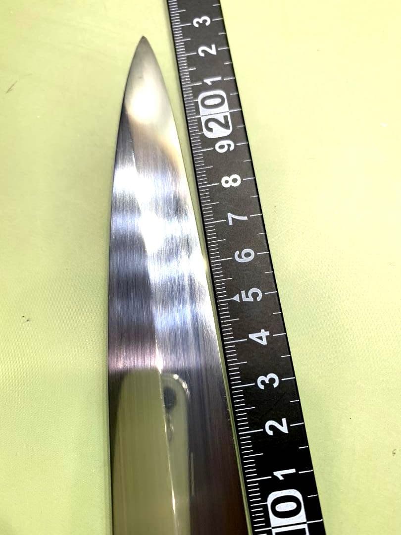 有次　柳刃包丁　刃渡り23cm