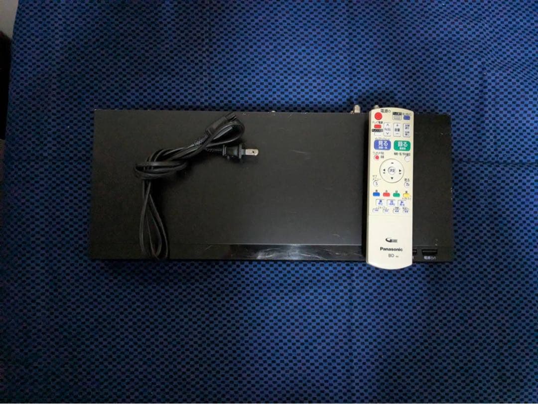 Panasonic ブルーレイプレーヤー リモコン付き