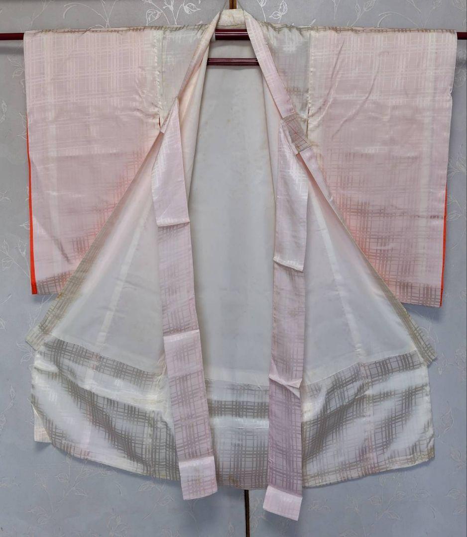 RK407 アンティーク子供着物長襦袢付き98着丈センチ裄丈45センチ3歳前後用