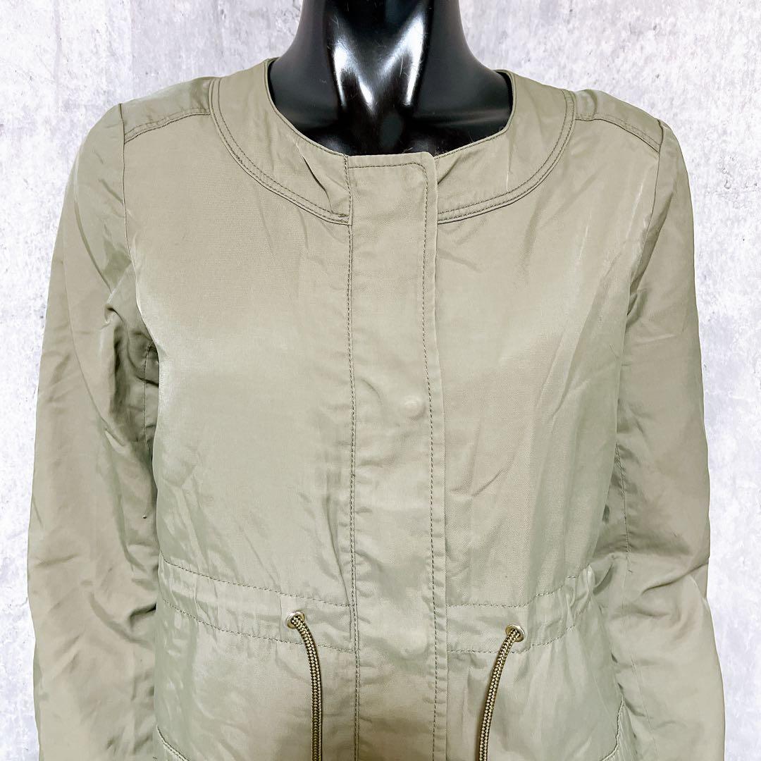 [Spick and Span] モッズコート ミリタリー ライナー付き 裏起毛