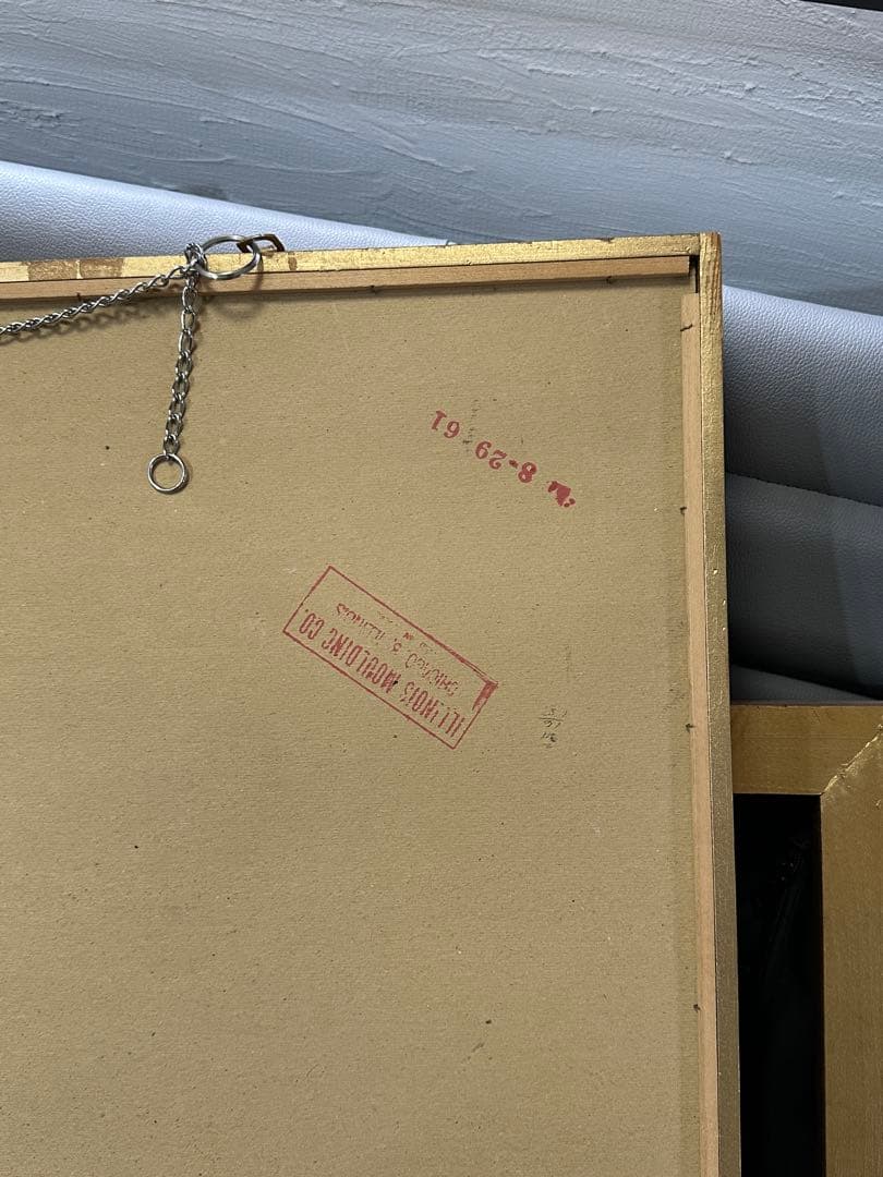 1960's Illinois Molding社製 ヴィンテージシャドーボックス