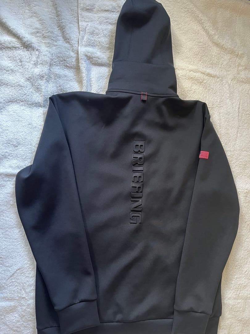 ブリーフィング　ブラックパーカーL 超美品
