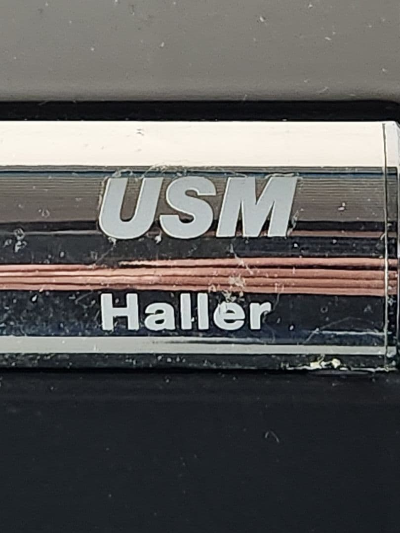 USMハラー★3列3段キャビネット★オープンラック、シェルフ★ブラック