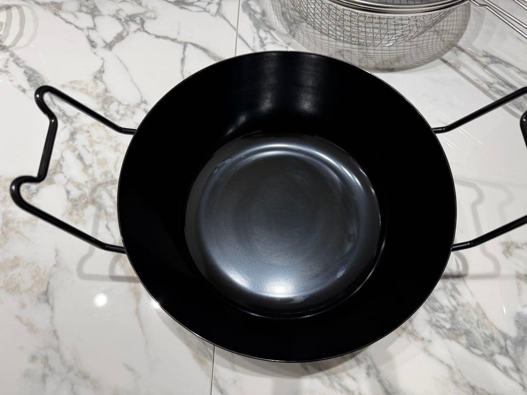 ラバーゼ 揚げ鍋 28cm IH対応 天ぷら鍋