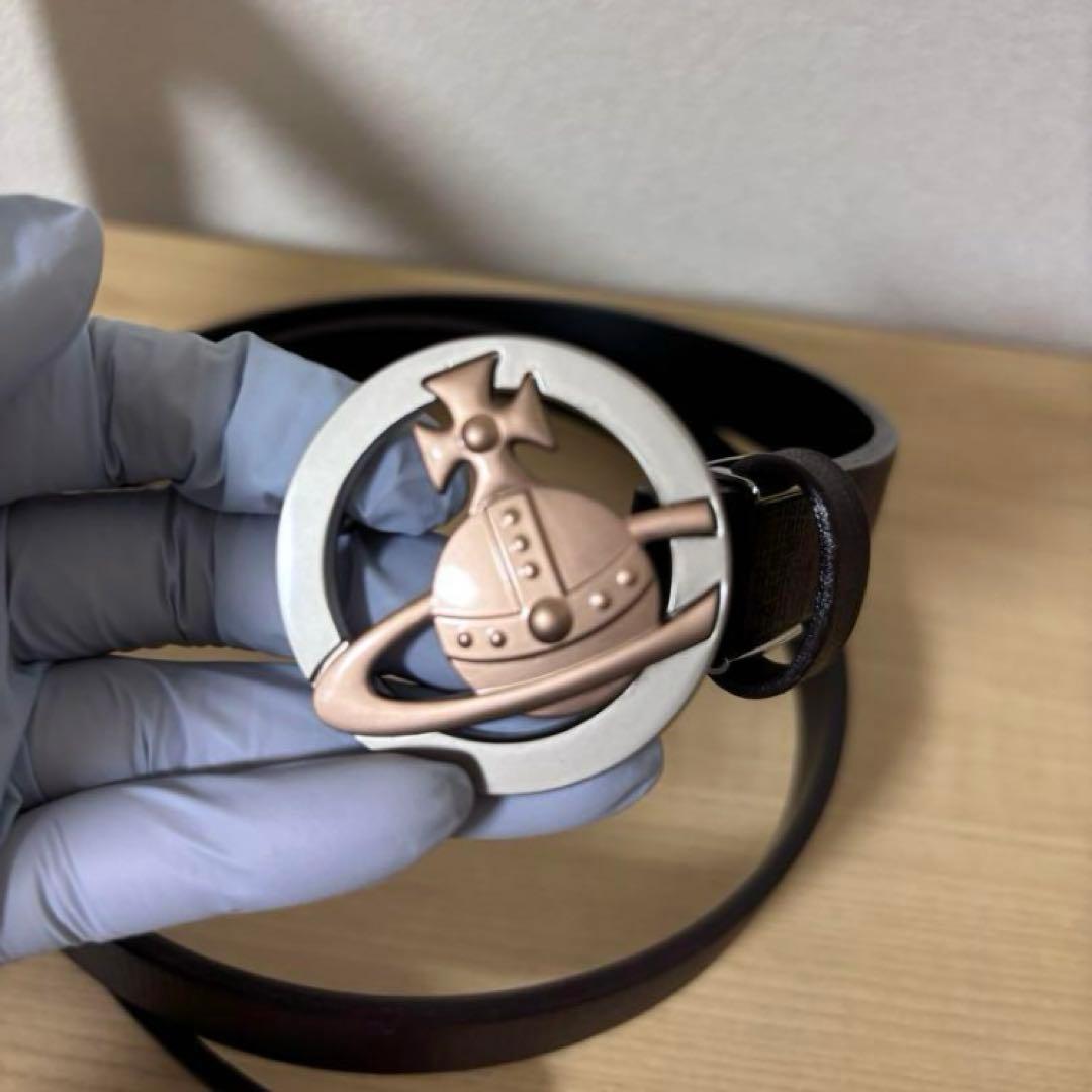 美品✨Vivienne Westwood ダークブラウン ベルト