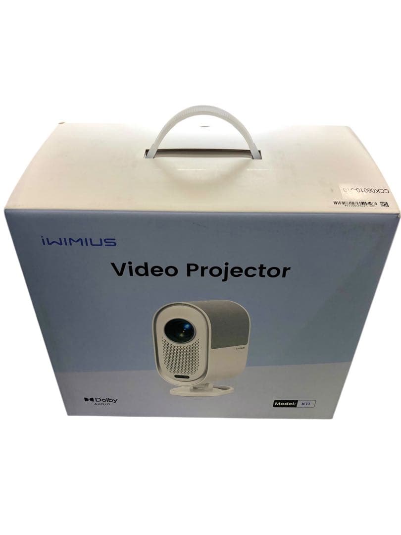 【開封済み・未使用】iWiMiUS　プロジェクター　K11　Dolbyオーディオ