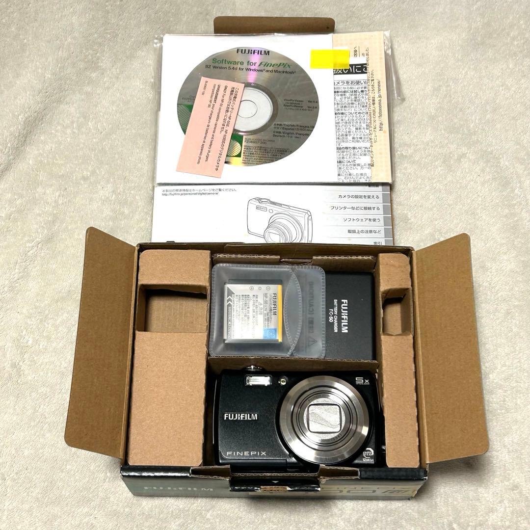 【極美品 動作確認済】FUJIFILM FinePix F100fd ブラック