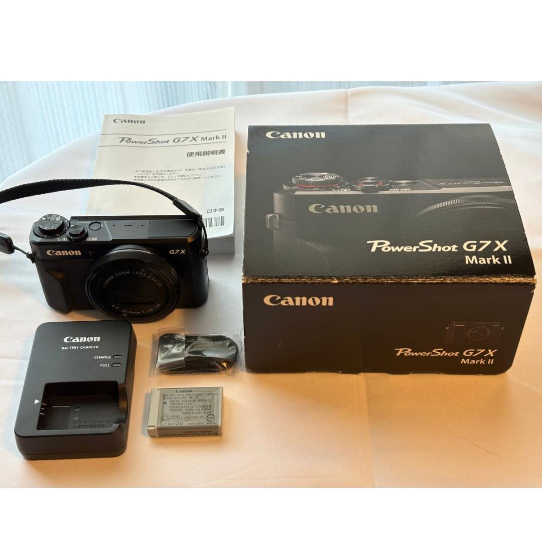 Canon キヤノン PowerShot G7X Mark II