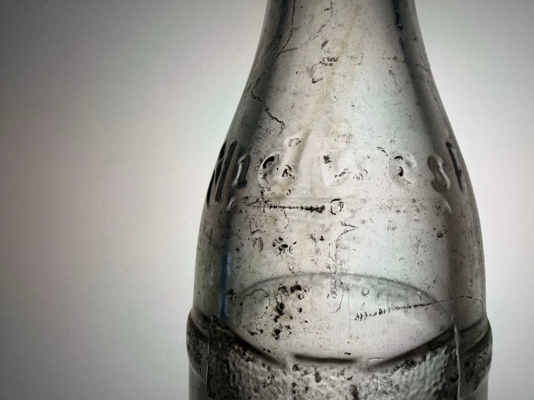 D8 1920年代 レア コカコーラ \"エラー\"フレーバー ボトル　瓶