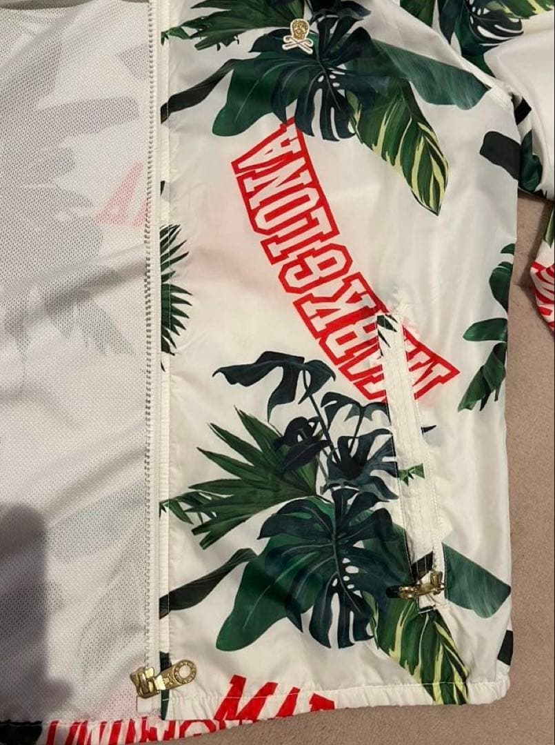 【再々値下げ】MARK & LONA】マークアンドロナ プリントジャケット