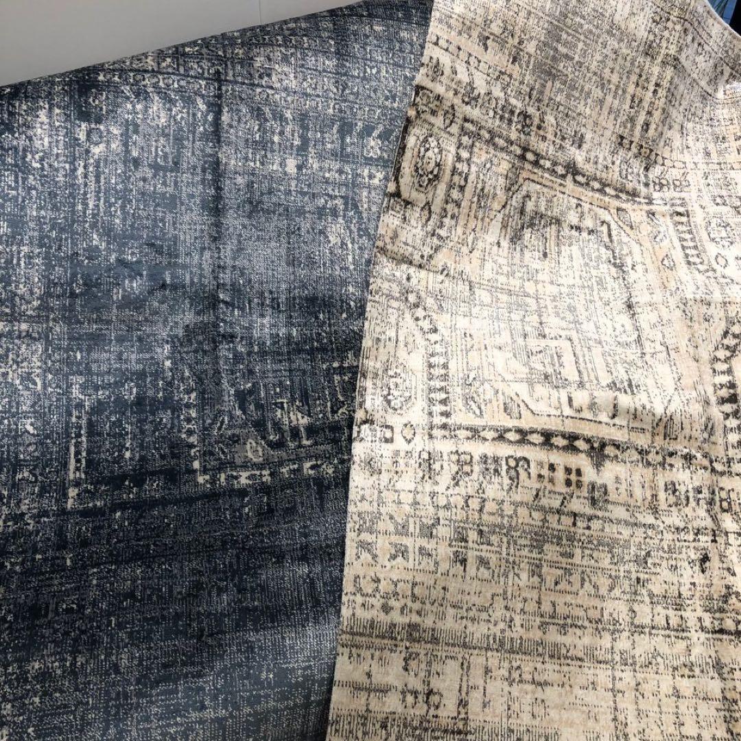 みるみる unicoラグ　NEVELネヴェル ベージュ 120×180cm