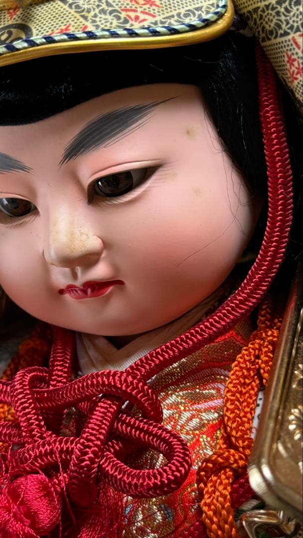 五月人形／三段飾り／こどもの日／豪華／美品／吉徳大光