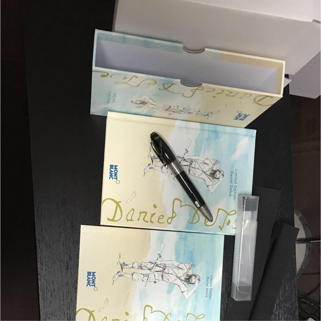 モンブラン作家シリーズ万年筆　ダニエル・デフォー（細字）