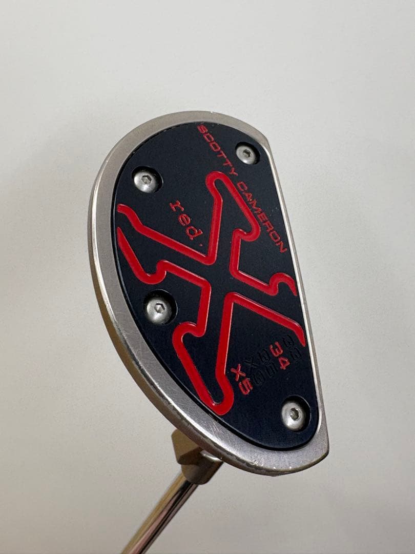 スコッティキャメロン レッド RED X5 34インチ