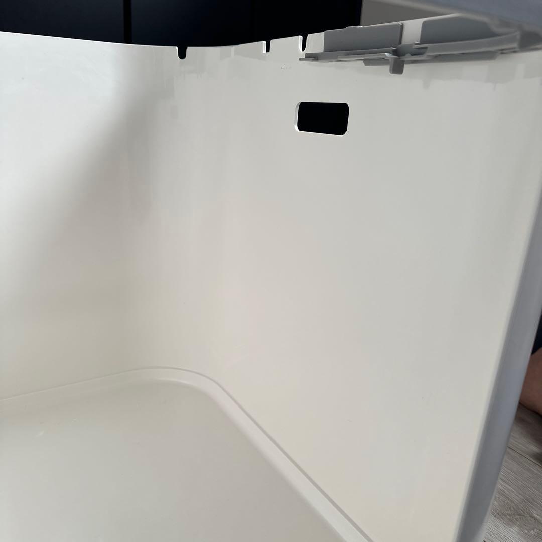 chiemiQ　モデコ(modko) 猫トイレ リターボックス ホワイト