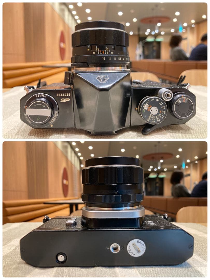 個性派ペンギンカラー★pentax sp +タクマー1.8★完動＊美品＊初期保証