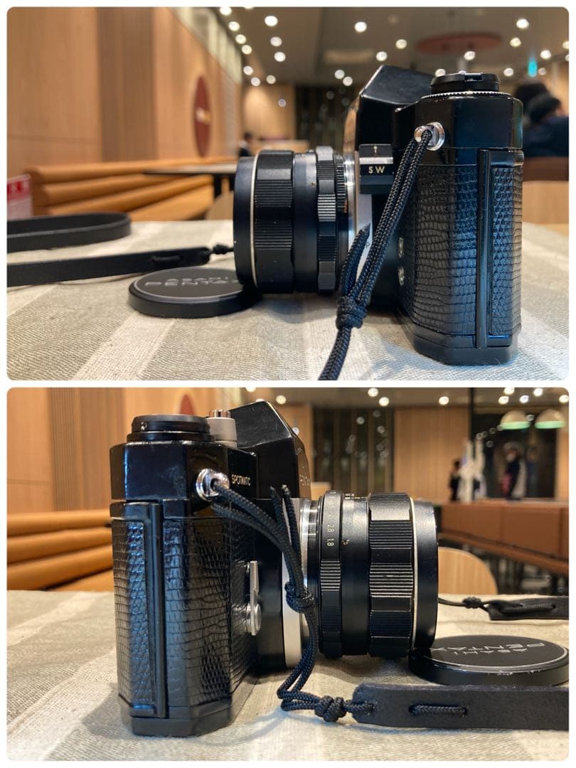 個性派ペンギンカラー★pentax sp +タクマー1.8★完動＊美品＊初期保証
