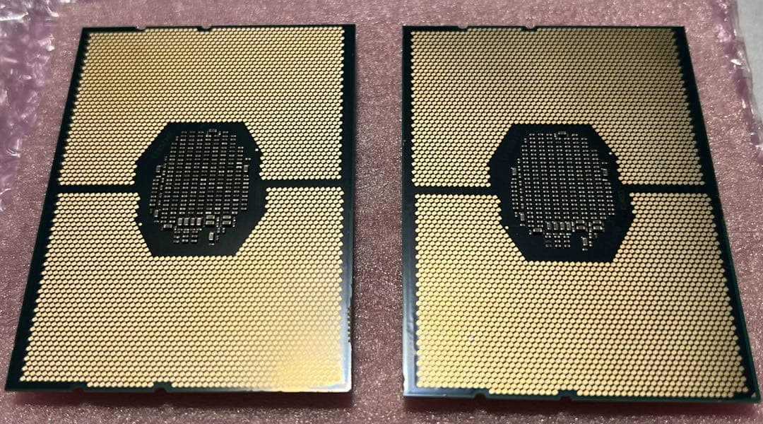 Intel Xeon Platinum 8259CL 2個