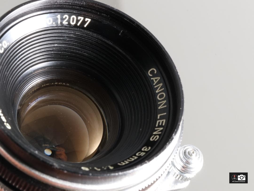 希少 Canon 35mm F/1.8 ライカＬ３９レンズ整備済