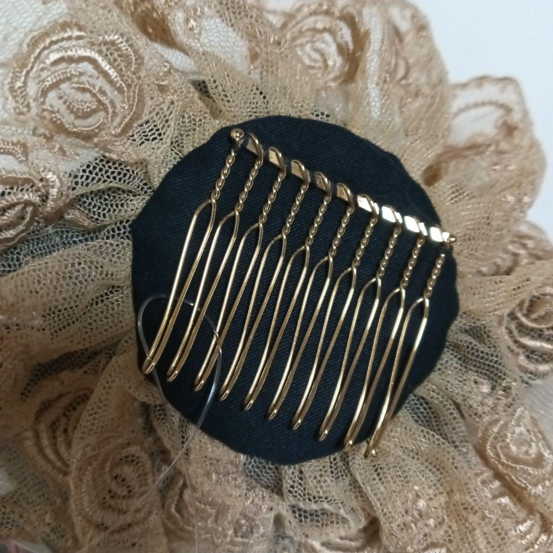 メアリーマグダレン　ロゼットヘッドドレス　ネイビー